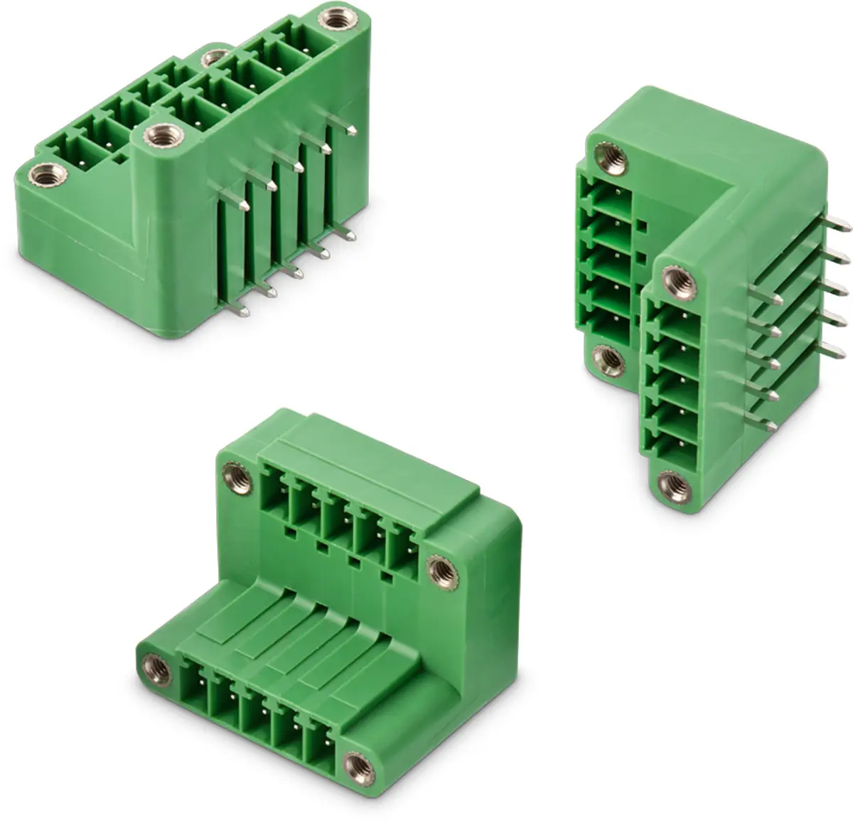 Produktfoto 1 von Wurth Elektronik WR-TBL Pluggable Terminal Block Gerade, 10-polig / 2-reihig, Raster 3.81 mm