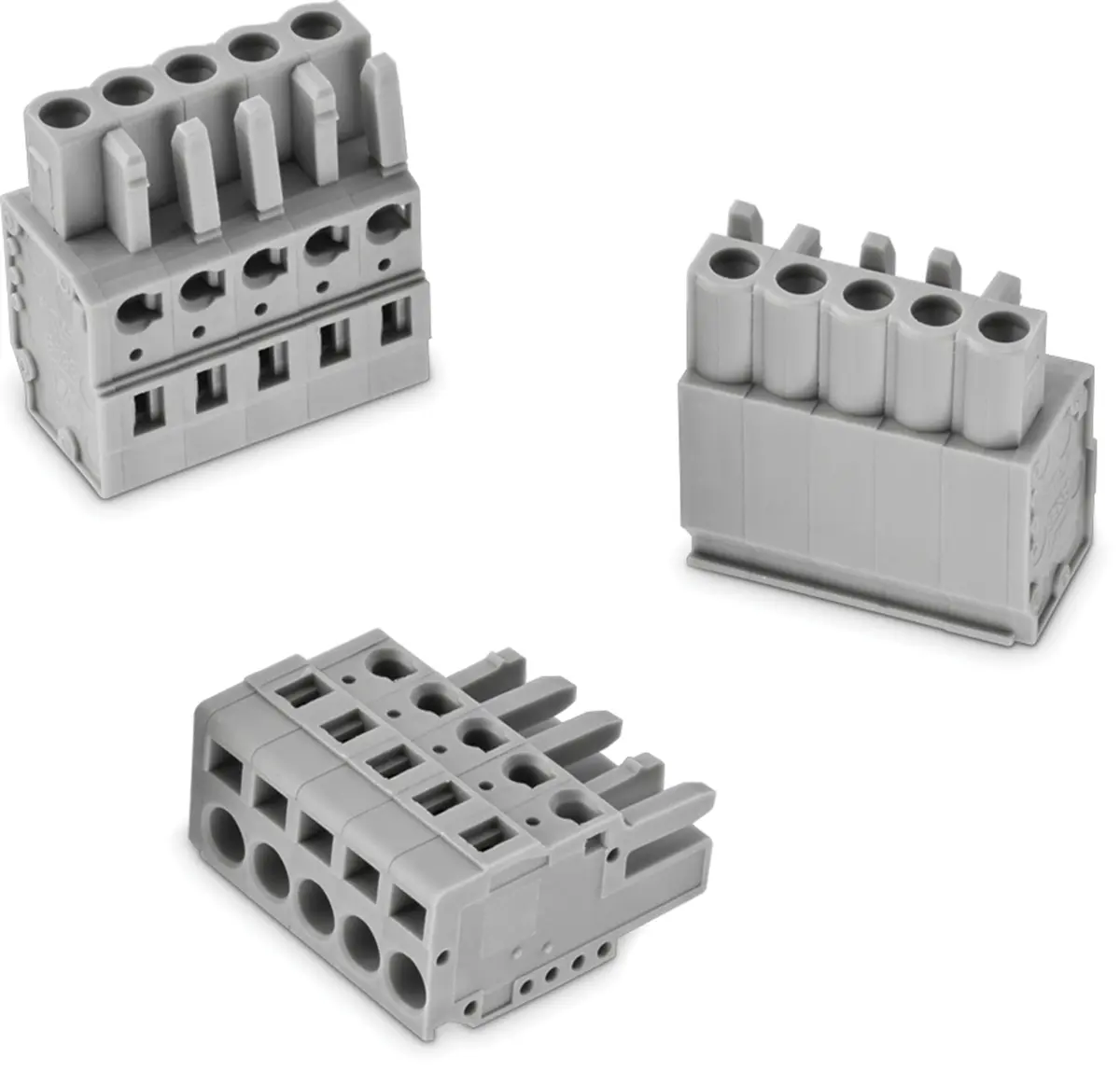 Produktfoto 1 von Wurth Elektronik 369B Pluggable Terminal Block Horizontal, 8-polig / 1-reihig, Raster 5 mm