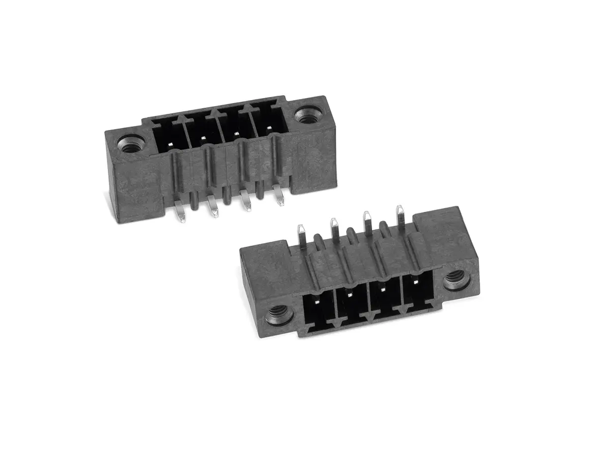 Produktfoto 1 von Wurth Elektronik 7013 Pluggable Terminal Block Horizontal, 10-polig / 1-reihig, Raster 3.81 mm