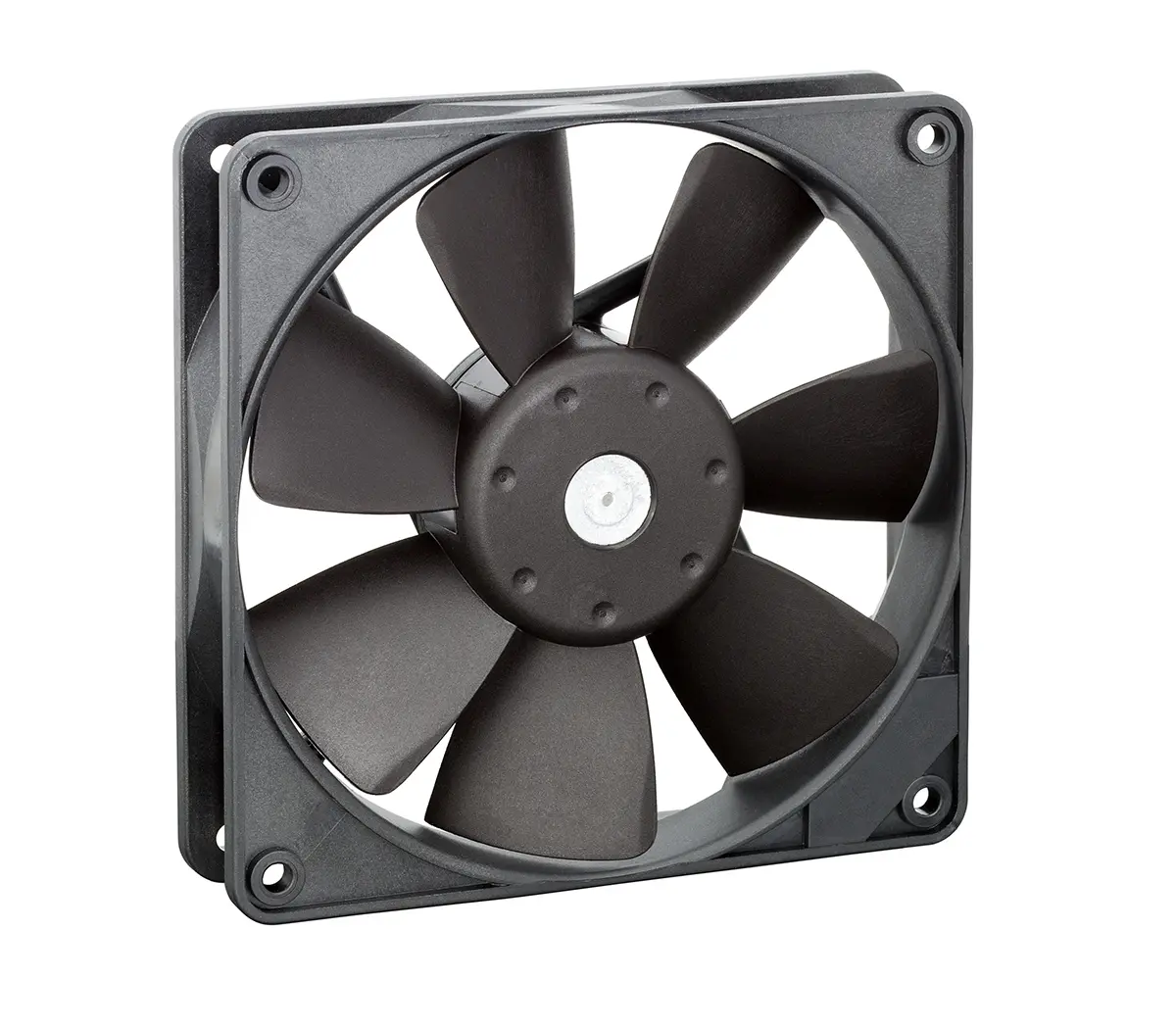 Produktfoto 1 von ebm-papst 4400 F DC-Axiallüfter, Gleitlager, 12 V dc / 3.4W, 119 x 119 x 25mm, 137m³/h