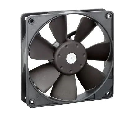Produktfoto 1 von ebm-papst 4400 F Axiallüfter, Hülse, 12V dc / 3.4 W 0.12 A, 2700 U/min, 137 m³/h IP20 119 mm 25.4mm 25.4 mm