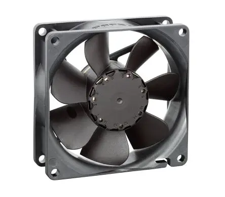 Produktfoto 1 von ebm-papst 8400 N Axiallüfter, Hülse, 12V dc / 2.8 W 230 mA, 2700 U/min, 74 m³/h IP20 80 mm 25.4mm 25.4 mm