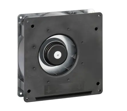 Produktfoto 1 von ebm-papst RG125 N Axiallüfter, Kugel, 24V dc / 4.9 W 240 mA, 2700 U/min, 88 m³/h IP20 180 mm 180mm 40 mm