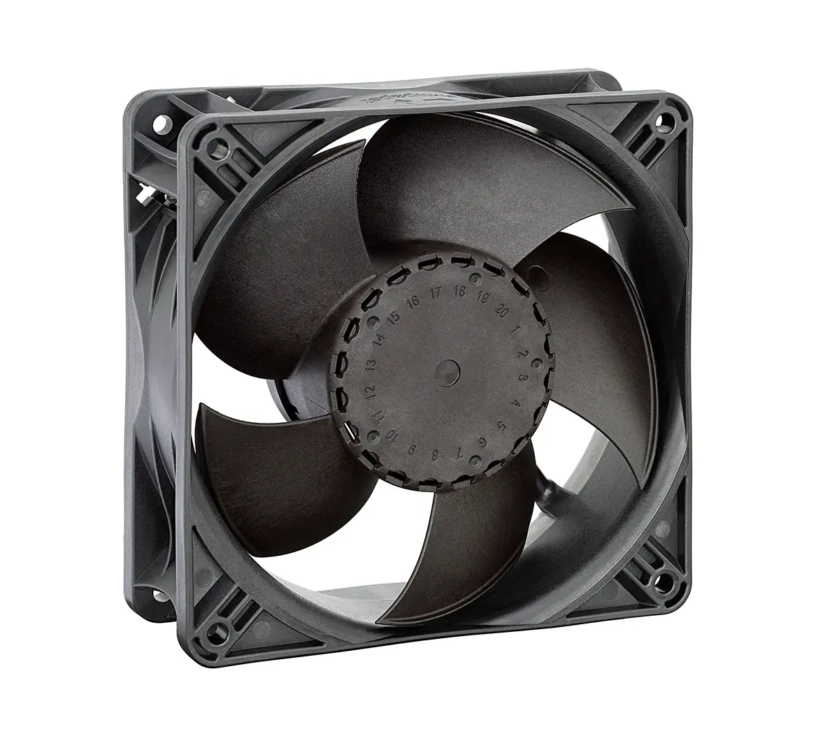 Produktfoto 1 von ebm-papst ACi 4400 AC-Axiallüfter, Kugellager, 230 V ac / 4.6W, 120 x 120 x 38mm, 175m³/h