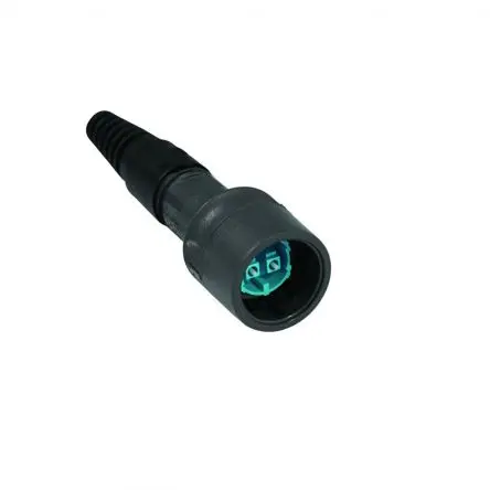 Produktfoto 1 von Bulgin 6000 LWL-Steckverbinder, LC, Singlemode, Duplex, OS1, 50/125 μm 0.2dB, ø 0.85 mm, Gelb