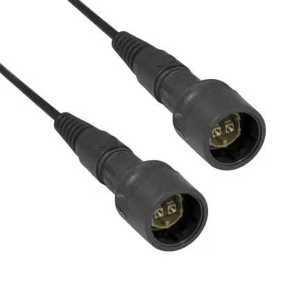 Produktfoto 1 von Bulgin 6000 LWL-Kabel 5 m, Polyolefin Orange 125 μm