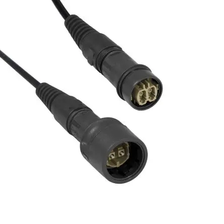 Produktfoto 1 von Bulgin 6000 LWL-Kabel 10 m, Polyolefin Orange 125 μm