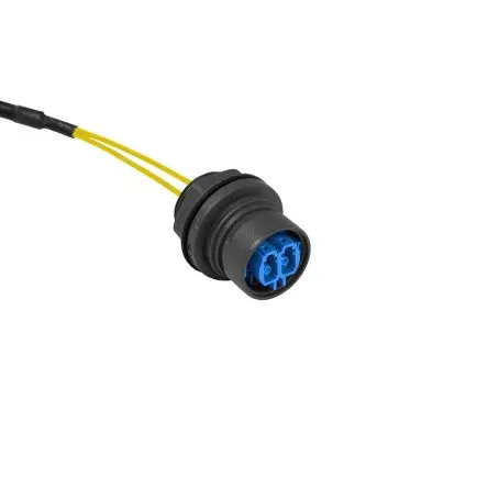 Produktfoto 1 von Bulgin 6000 LWL-Kabel 5 m 2-Fasern, Polyolefin Gelb 125 μm