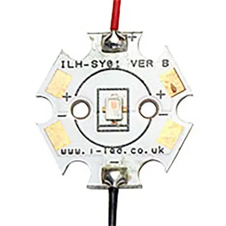 Produktfoto 1 von Intelligent LED Solutions LED-Array Weiß, 1-LEDs, Ø 20 mm Außen-ø 190 lm-Typ, 4000k