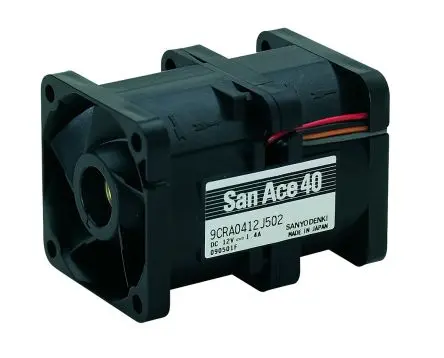 Produktfoto 1 von Sanyo Denki 9CRA Axiallüfter, Kugel, 12V dc / 18 W 1 A, 27.19 cfm IP68 40 mm 40mm 56 mm