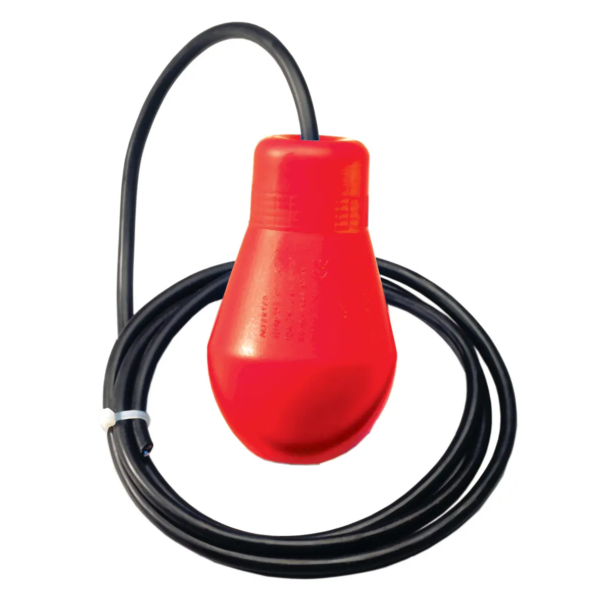 Produktfoto 1 von RS PRO LM Schwimmerschalter Extern 110 V dc, Öffner, 0 °C 250 V ac → 55 °C, mit 5 m Leitung