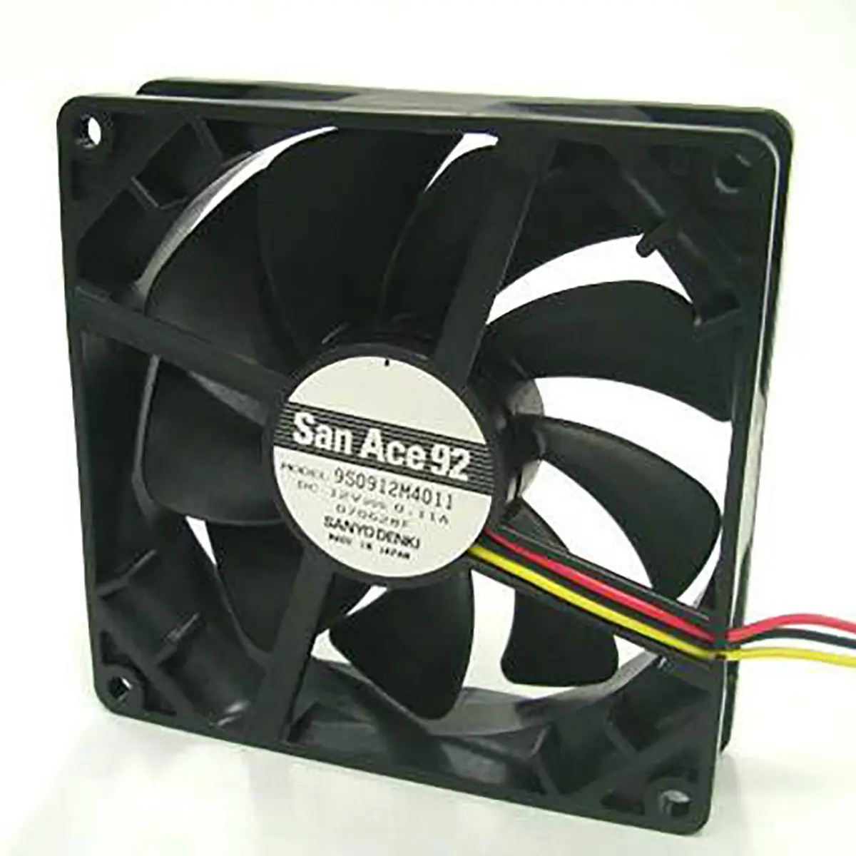 Produktfoto 1 von Sanyo Denki 9S DC-Axiallüfter, Kugellager, 24 V dc / 960mW, 92 x 92 x 25mm, 49.8m³/h