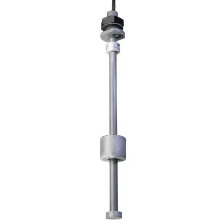 Produktfoto 1 von RS PRO RSF66 Schwimmerschalter Intern Nitrilkautschuk (NBR) 120 V dc, -10 °C 240 V ac → 85 °C, mit 1 m Leitung