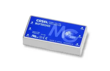 Cosel MGF DC/DC Konverter, 5V dc OUT 16 A Leiterplattenmontage 36V dc 1.5 kV dc 80 W -40 °C 85 °C
