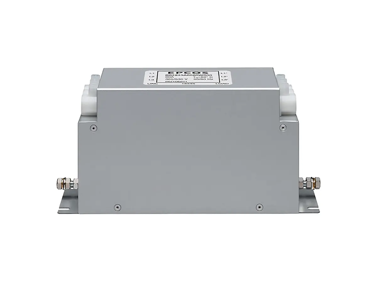 EPCOS B84243A EMV-Filter, 530V ac, 90 A, Anschlussklemmenblock, 3-phasig 14 mA / 50/60 Hz