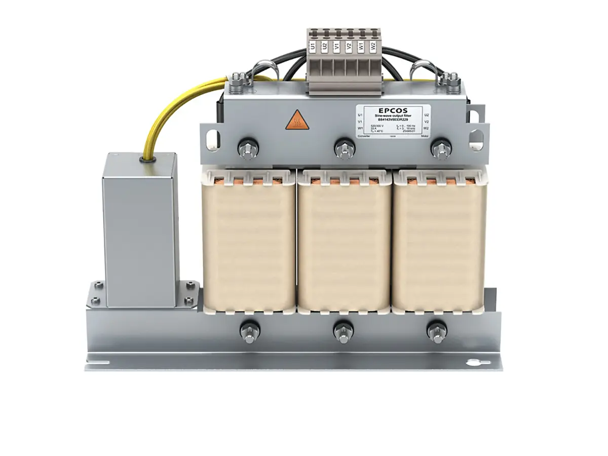 EPCOS B84143V*R/S229 EMV-Filter, 520V ac, 25 A, Wandmontage, Anschlussklemmenblock, 3-phasig / 50/60 Hz