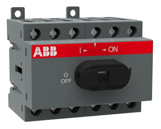 Produktfoto 1 von ABB Trennschalter 6P-polig 16A IP 20 7,5kW 750V