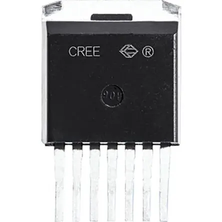 Produktfoto 1 von Wolfspeed C3M Typ N-Kanal, Oberfläche MOSFET Erweiterung 900 V / 11 A 50 W, 7-Pin TO-263