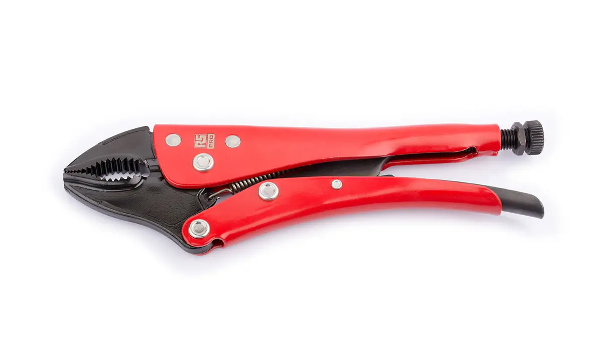 Produktfoto 1 von RS PRO Gripzange Gebogen 240 mm
