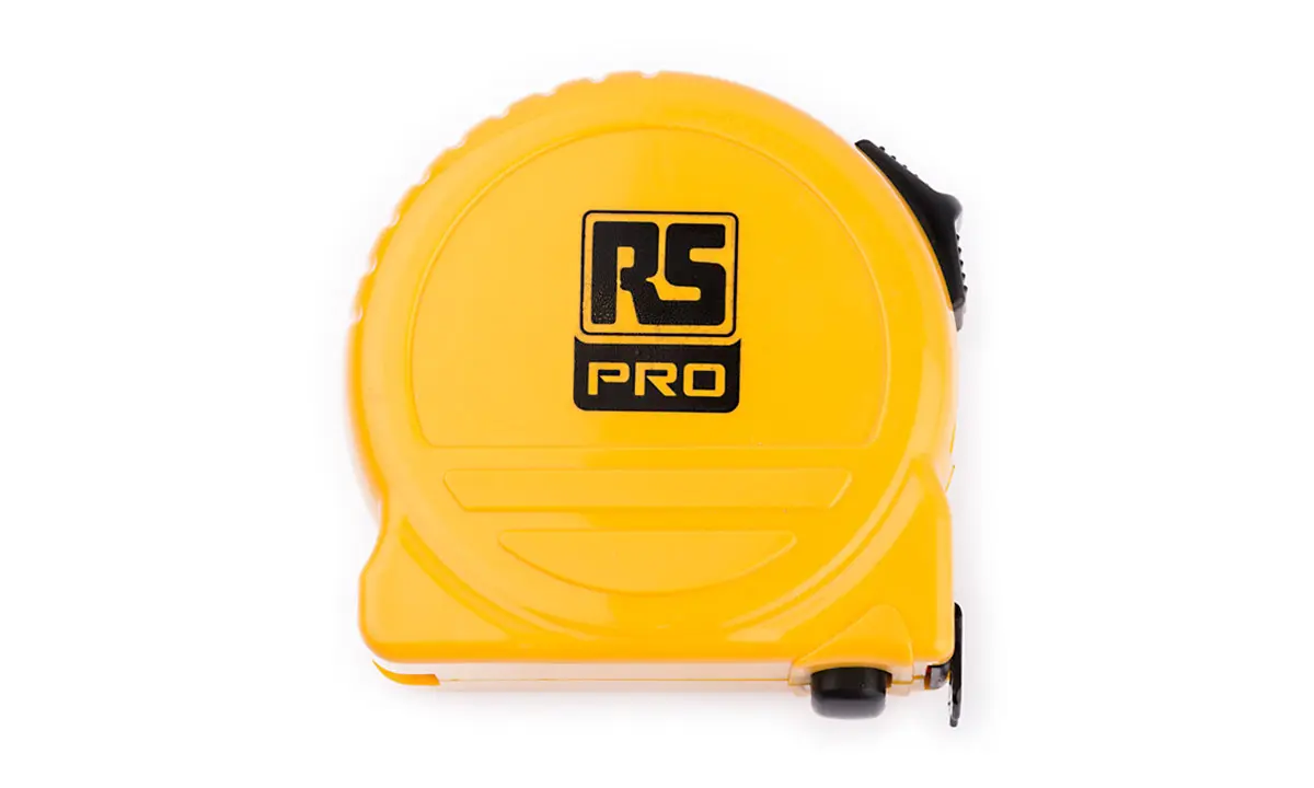 Produktfoto 1 von RS PRO Maßband, L. 5 m Zoll, Metrisch 19 mm