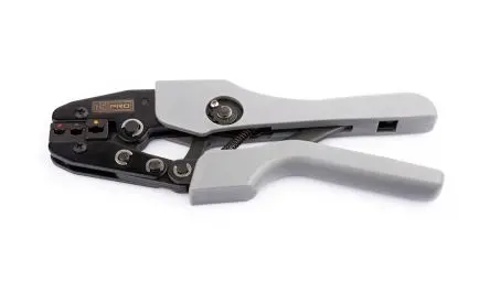 Produktfoto 1 von RS PRO E69 Crimp-Werkzeug 0.5-6.0 mm² für Isolierte Spatensteckverbinder, 220mm