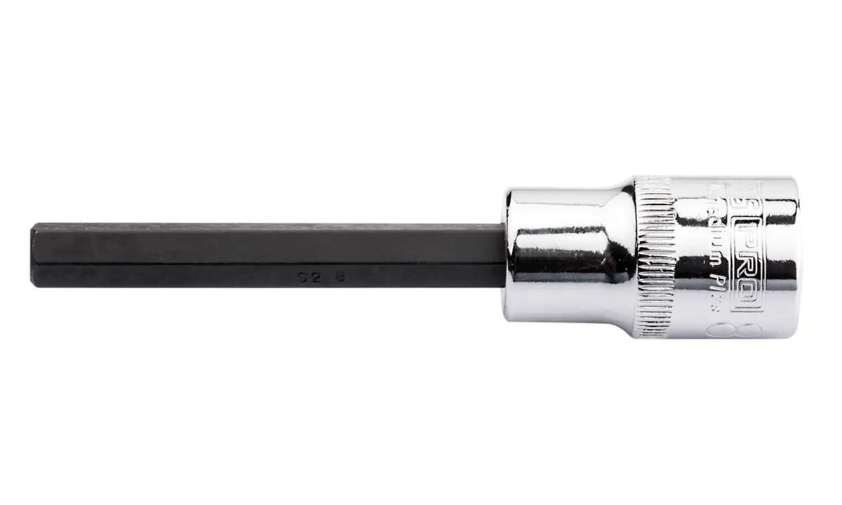 Produktfoto 1 von RS PRO 1/2 in Bit Buchse SW T20-T60 Vierkant x 60.5 mm