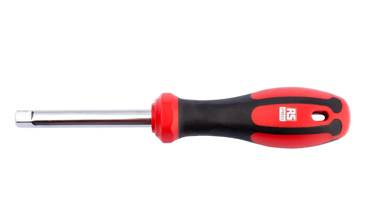 Produktfoto 1 von RS PRO 1/4 in Vierkant Einsatzhalter, CrV-Stahl, Länge 150 mm