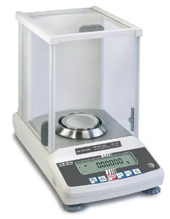 Produktfoto 1 von Kern Abt 320-4NM+C Analysenwaage mit Zählfunktion 320g / Auflösung 0,1 mg, vorkalibriert