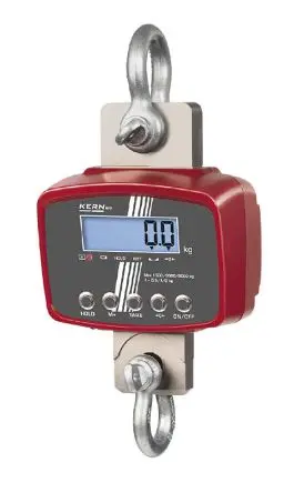 Produktfoto 1 von Kern HFD 3T-3+C Kranwaage Waage Zählfunktion 3000kg / Auflösung 1000 g