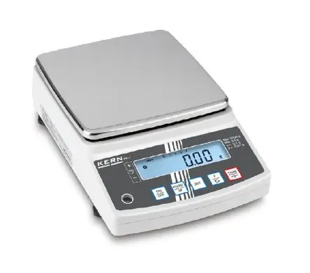 Produktfoto 1 von Kern PNJ 600-3M+C Präzisionswaage mit Zählfunktion 620g / Auflösung 0.001 g, vorkalibriert