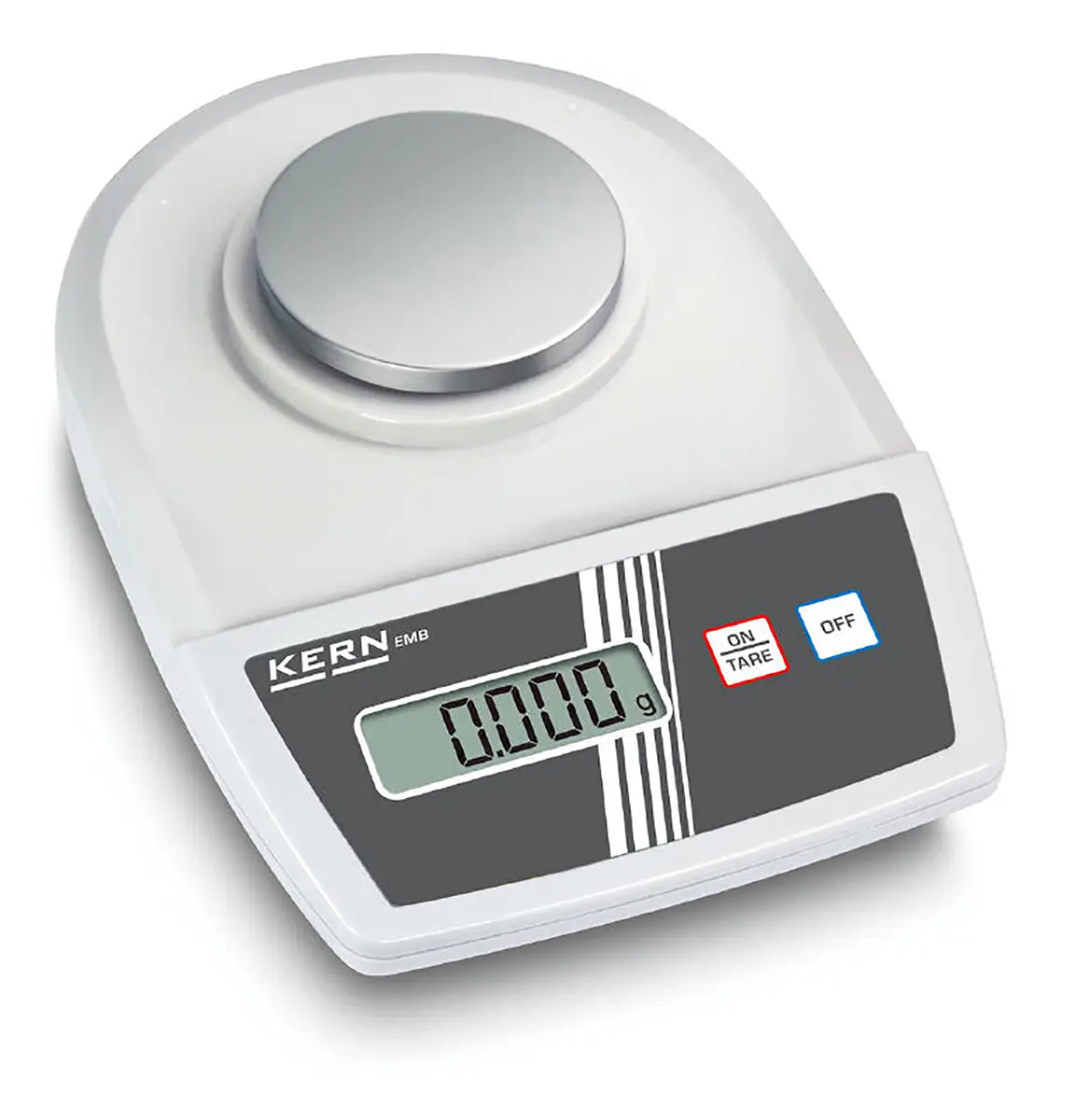 Produktfoto 1 von Kern EMB 100-3+C Plattformwaage mit Zählfunktion 100g / Auflösung 0,001 g, vorkalibriert