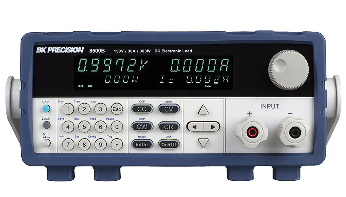 Produktfoto 1 von BK Precision 8500B Elektronische Last, 0 to 150 W, 0 to 30 A / 0/150 V