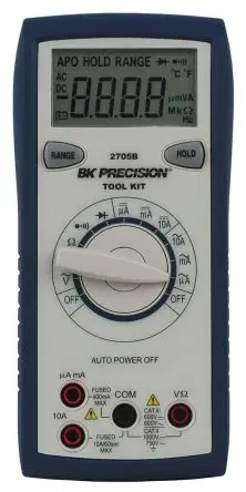 Produktfoto 1 von BK Precision Tragbar Digital Multimeter, CAT, CAT III