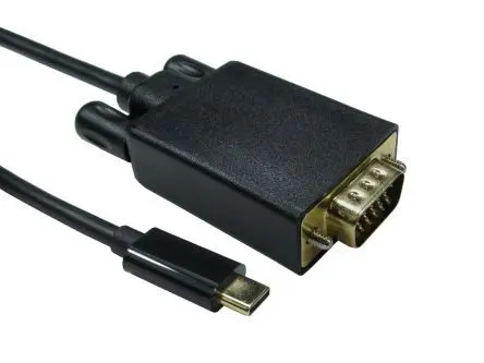 RS PRO Adapterkabel, USB 3.1, - VGA, 1080P