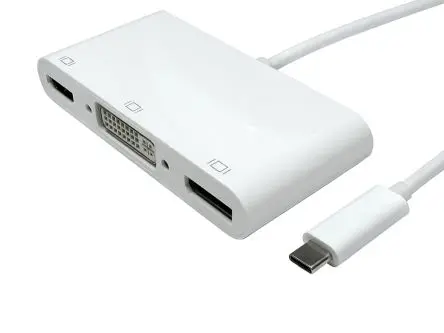 Produktfoto 1 von RS PRO Adapter, USB 3.1, - HDMI, DisplayPort, DVI, 4 k