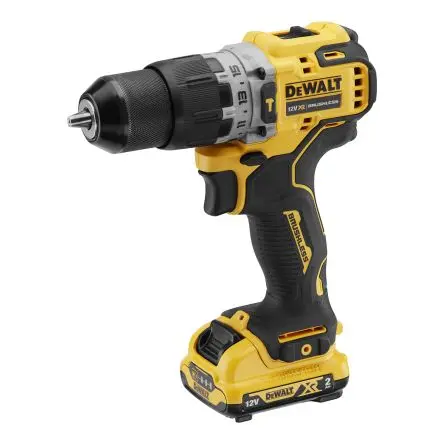 Produktfoto 1 von DeWALT XR Kombibohrer Schnurlos Bürstenlos Schlüssellos 2 Ah 10 mm Typ C - EU 57.5 Nm