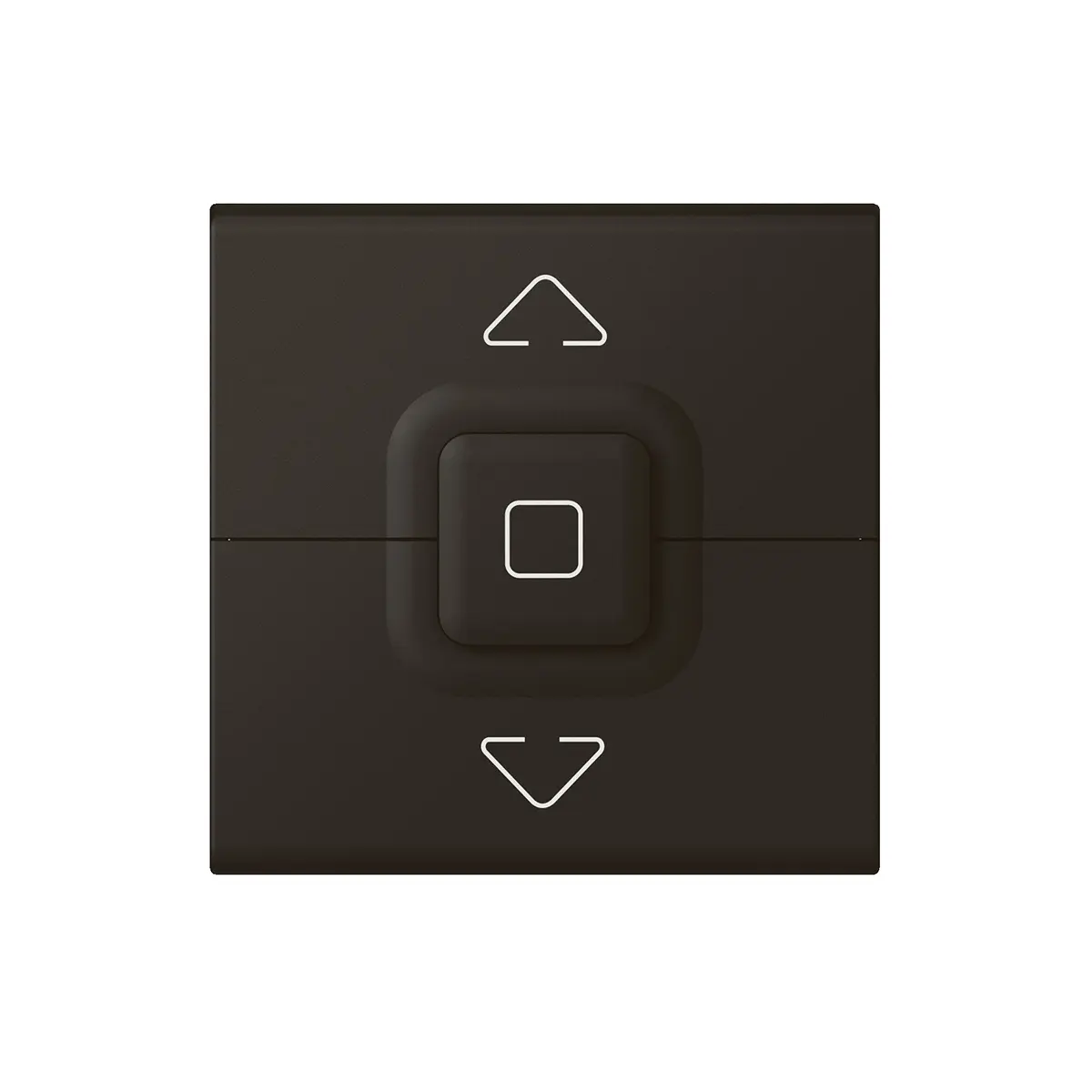 Legrand MOSAIC Jalousie-/Rolladenschalter Schwarz 6 A T. 23 mm H. 45 mm B. 45 mm IP41