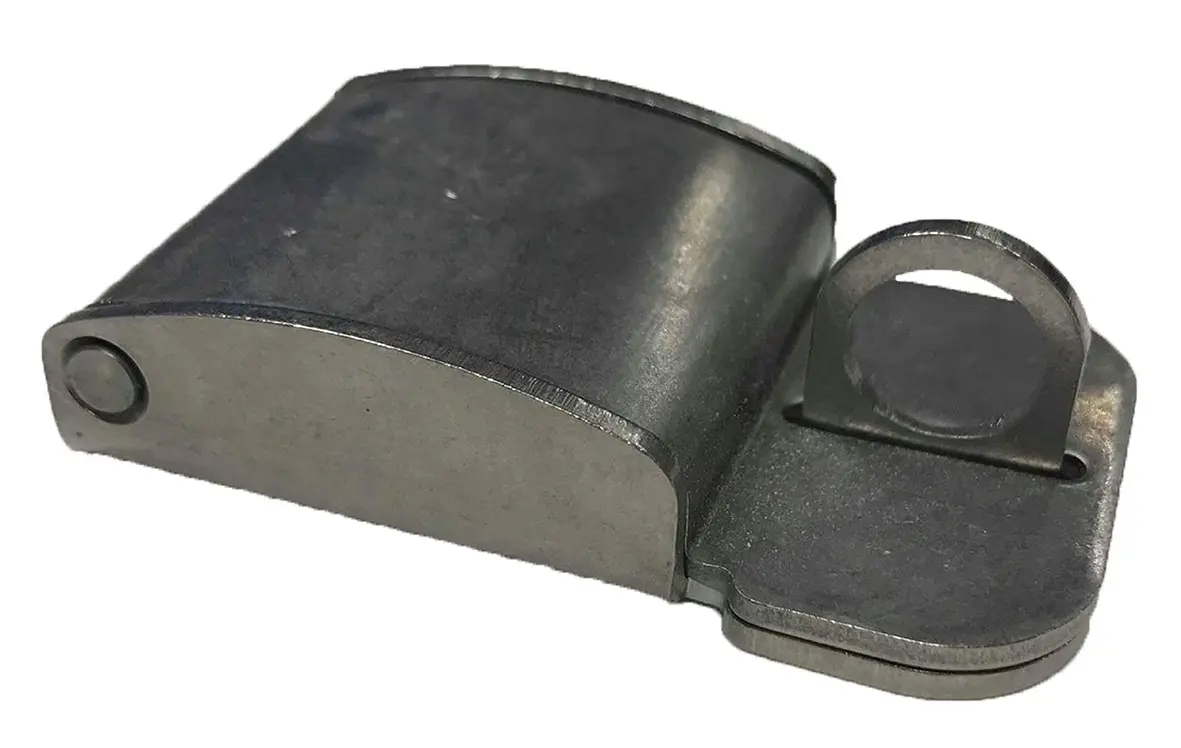 Produktfoto 1 von RS PRO Verriegelungshaspe Klar für RS Pro GRP-Wandgehäuse Edelstahl B. 64.2 mm H. 14 mm L. 39 mm