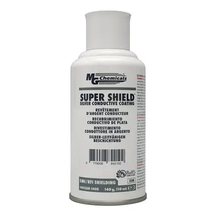 Produktfoto 1 von MG Chemicals Leitlack 120 °C-max. Acryl Harz Silber, Zerstäuber 132 ml