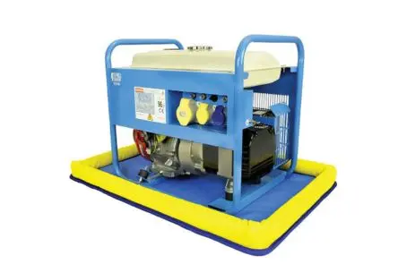 Produktfoto 1 von Ecospill Ltd Auffang-Equipment aus Polyvinylchlorid Öl, Öl-Auffangmatte 4.5 L