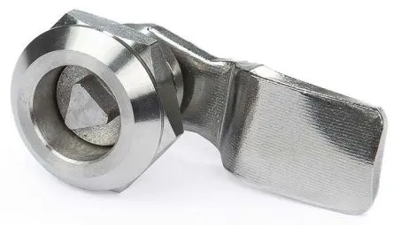 Produktfoto 1 von RS PRO Dreieckiger Schlüssel aus Edelstahl, Schlüssellos 13 mm, entsperrbar mit Dreifach-Sicherheitsschlüssel