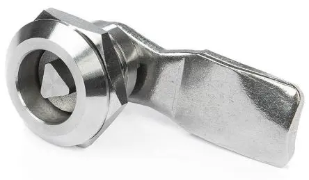 Produktfoto 1 von RS PRO Dreieckiger Schlüssel aus Edelstahl, Schlüssellos 20 mm, entsperrbar mit Dreifach-Sicherheitsschlüssel