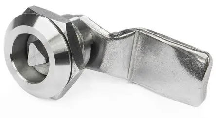 Produktfoto 1 von RS PRO Dreieckiger Schlüssel aus Edelstahl, Schlüssellos 26 mm, entsperrbar mit Dreifach-Sicherheitsschlüssel