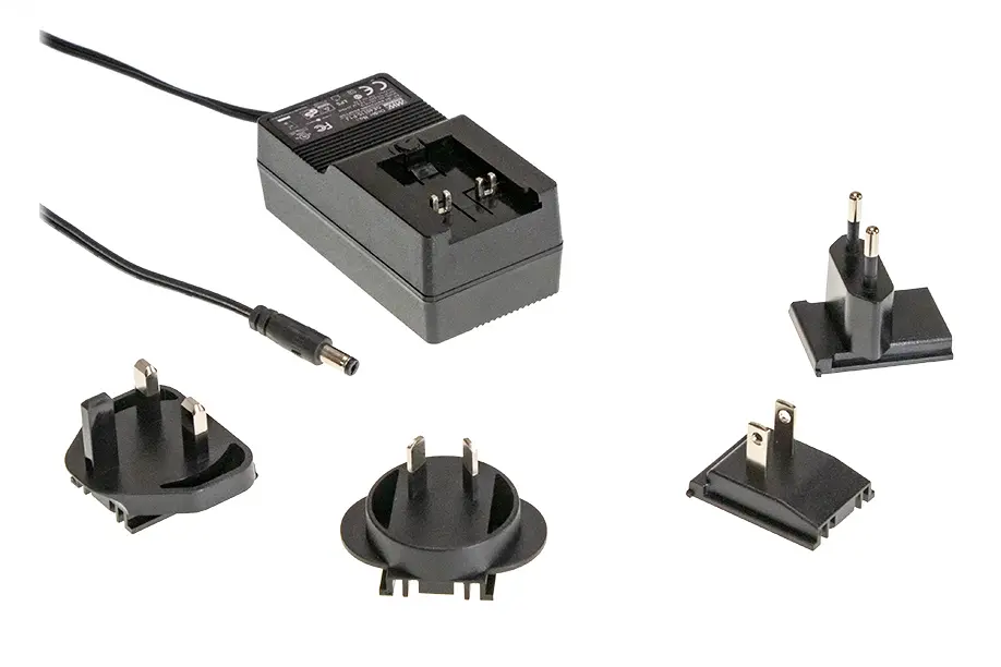 Produktfoto 1 von MEAN WELL GE40 Steckernetzteil AC/DC-Adapter 20W, 230V ac, 5V dc / 4A