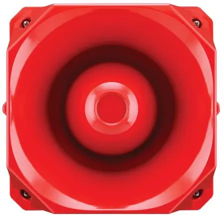 Produktfoto 1 von Eaton X10 Maxi LED Beacon-Sounder-Kombination 230V ac/dc Klar IP66 Wand / 120 dB 120 dB @ 1m
