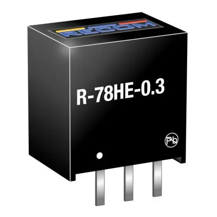 Produktfoto 1 von Recom R-78HE-0.3 Schaltregler 72V, 5 Ausg., 300 mA