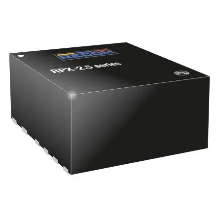 Produktfoto 1 von Recom RPX-2.5 DC/DC Konverter, 1.2V dc, 6 V dc OUT 2.5 A Oberfläche 12V dc -40 °C 85 °C