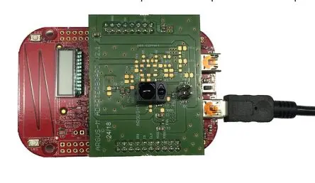 Produktfoto 1 von Broadcom AFBR-S50MV85G 3D-Multipixel-ToF-Sensor mit mittlerer Reichweite AFBR-S50MV85G, Evaluierungsplatine