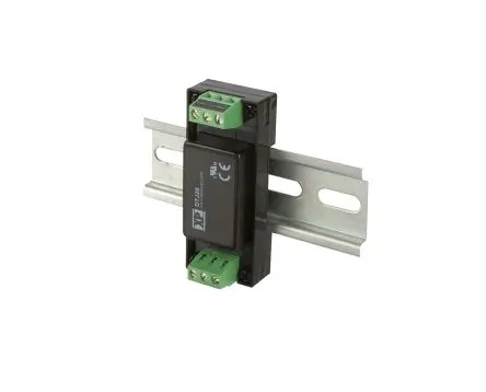 Produktfoto 1 von XP Power DTJ20 DC/DC Konverter, 12V dc OUT 1.67 A DIN-Hutschiene 36V dc 3 kV dc -40 °C 100 °C