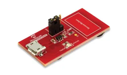Produktfoto 1 von Microchip AC160219 AT42QT1010 Evaluierungskit, Evaluierungsplatine Entwicklungstool Sensor